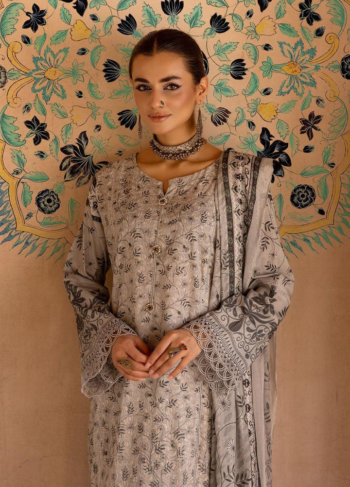 Zarkis By Riaz Arts Printed Chikankari Suits Unstitched 3 Piece RA23Z D-06 - Summer Collection
