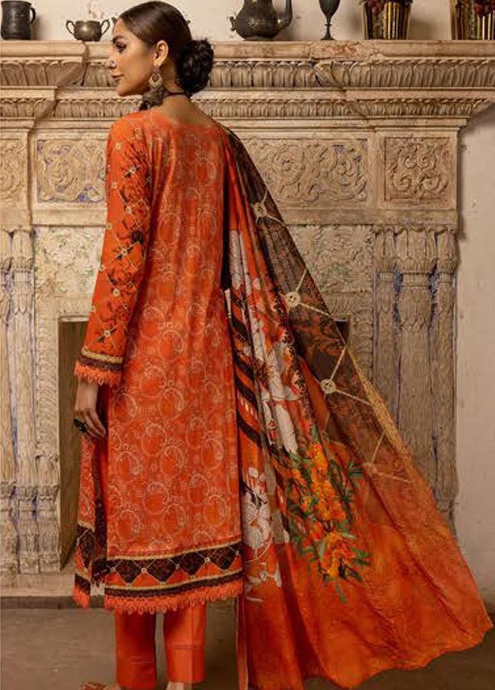 Zarkis By Riaz Arts Printed Chikankari Suits Unstitched 3 Piece RA23Z D-08 - Summer Collection