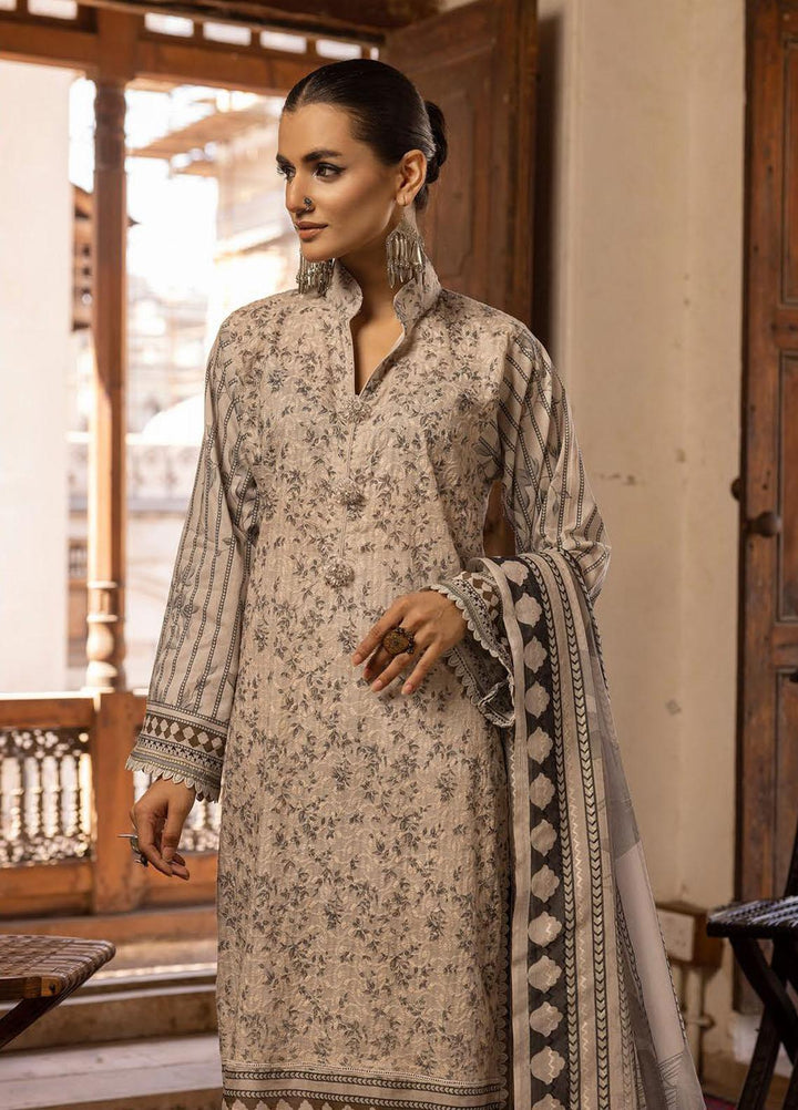 Zarkis By Riaz Arts Printed Chikankari Suits Unstitched 3 Piece RA23Z D-09 - Summer Collection