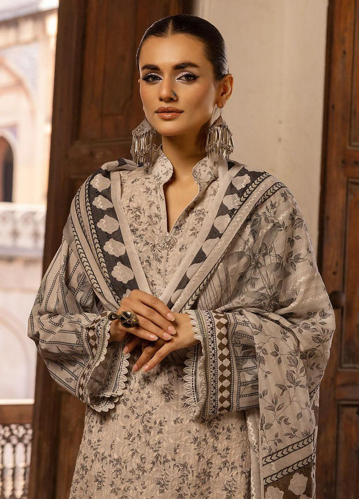 Zarkis By Riaz Arts Printed Chikankari Suits Unstitched 3 Piece RA23Z D-09 - Summer Collection