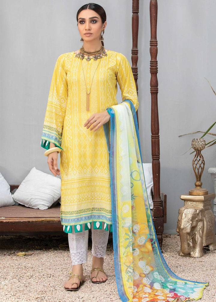 Zarkis by Riaz Arts Printed Lawn Suits Unstitched 3 Piece RA22Z DE-01 - Summer Collection