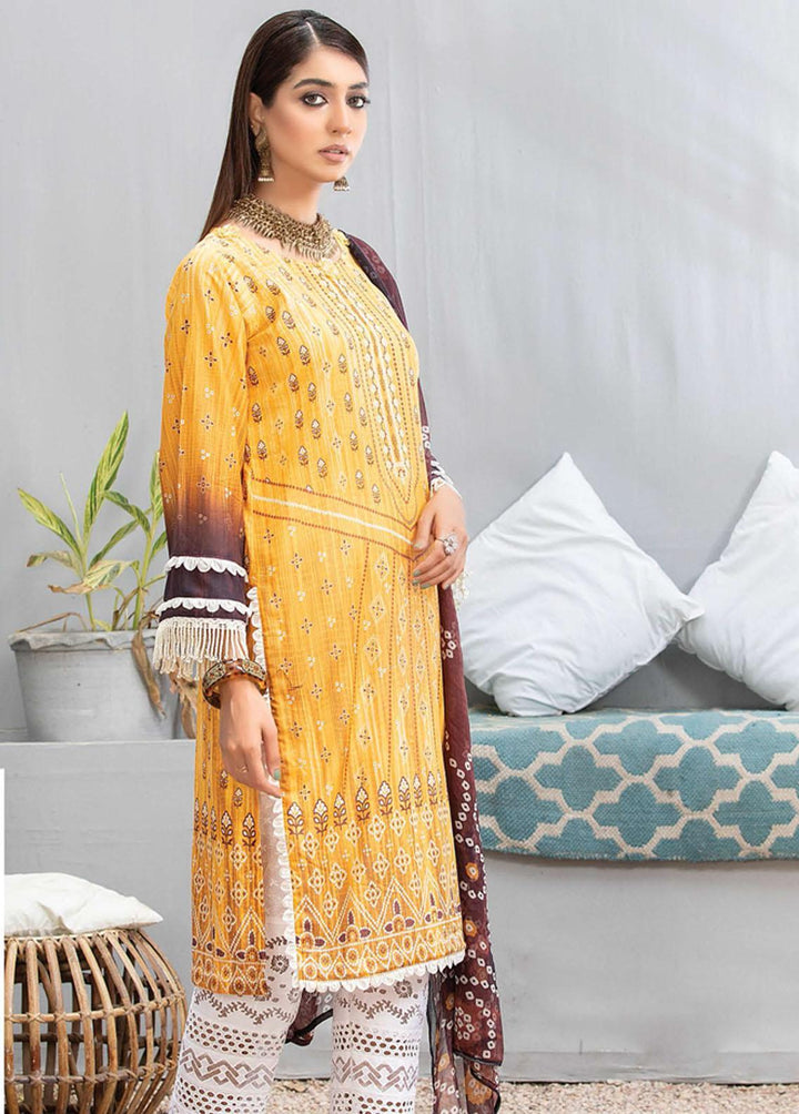 Zarkis by Riaz Arts Printed Lawn Suits Unstitched 3 Piece RA22Z DE-05 - Summer Collection