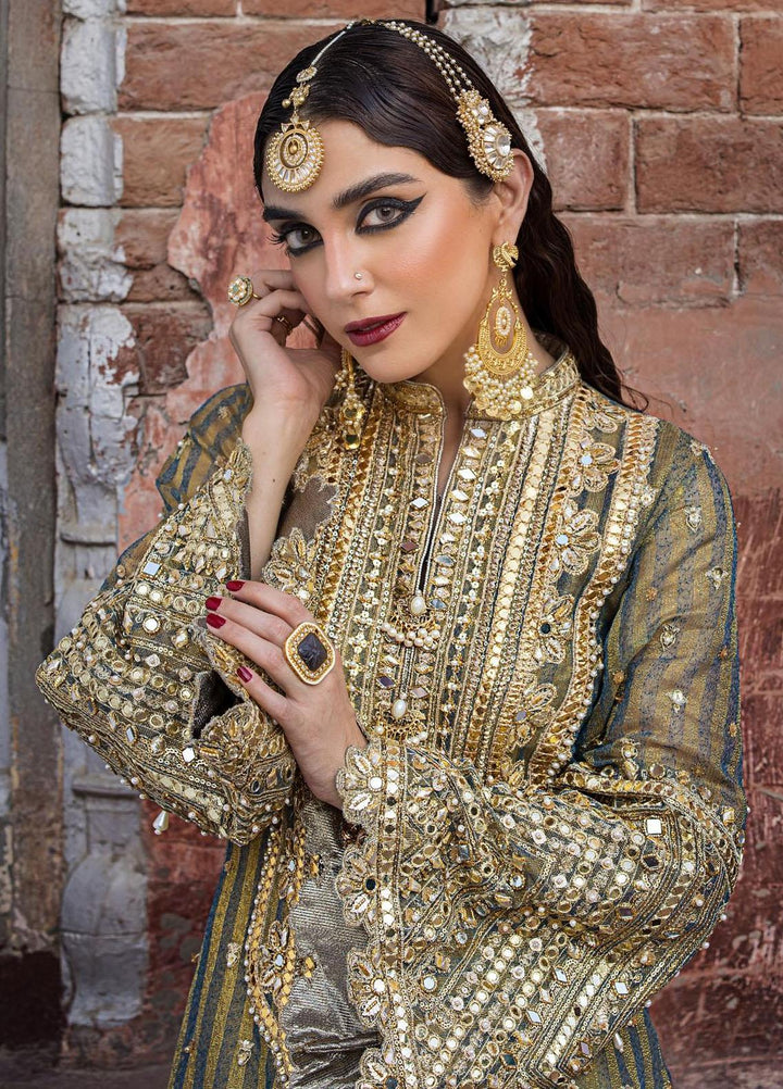 Zarlish by Mohsin Naveed Ranjha Embroidered  Suits Unstitched 3 Piece MNR23-Z4 ZWU-23-26 Nawab Sahiba - Festive Collection