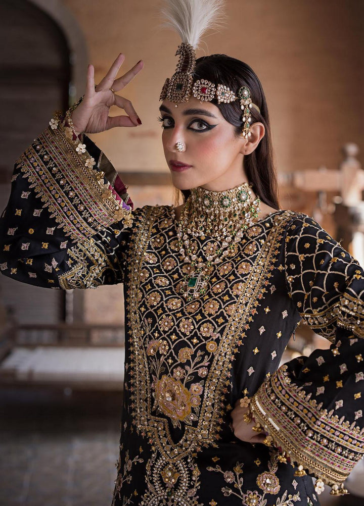 Zarlish by Mohsin Naveed Ranjha Embroidered  Suits Unstitched 3 Piece MNR23-Z4 ZWU-23-28 Koyal - Festive Collection