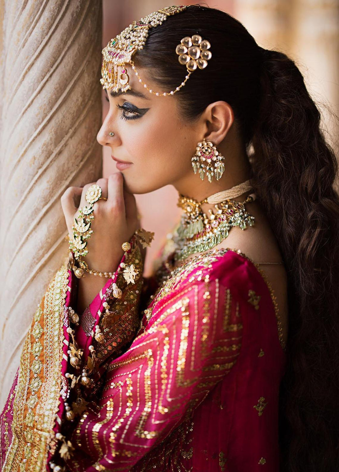 Zarlish by Mohsin Naveed Ranjha Embroidered  Suits Unstitched 3 Piece MNR23-Z4 ZWU-23-30 Naranji Bagh - Festive Collection