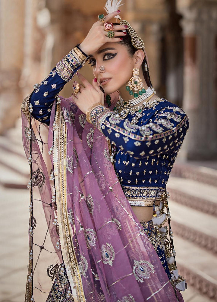 Zarlish by Mohsin Naveed Ranjha Embroidered  Suits Unstitched 3 Piece MNR23-Z4 ZWU-23-31 Shahtaj - Festive Collection