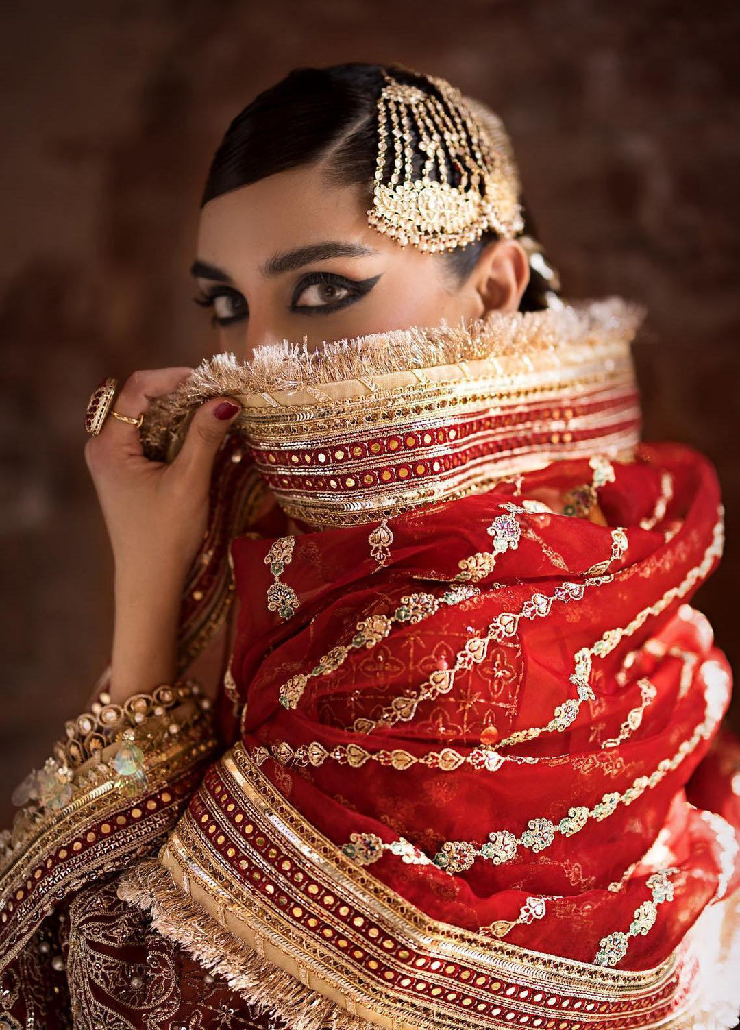 Zarlish by Mohsin Naveed Ranjha Embroidered  Suits Unstitched 3 Piece MNR23-Z4 ZWU-23-32 Moti - Festive Collection