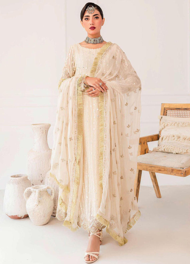 Zarposh By Charizma Embroidered Chiffon Suits Unstitched 3 Piece CRZ23ZP CZP3-07 - Formal Collection