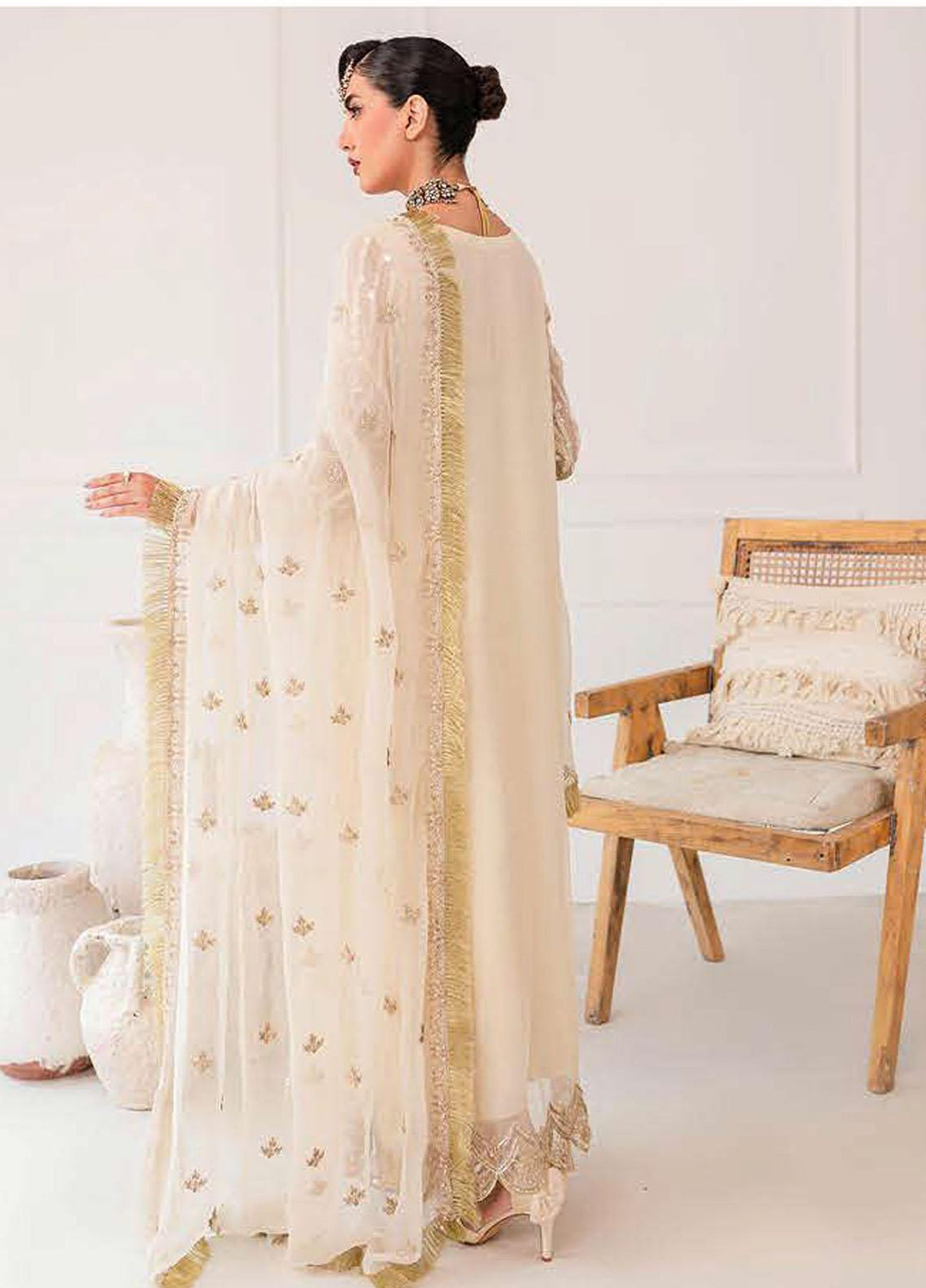 Zarposh By Charizma Embroidered Chiffon Suits Unstitched 3 Piece CRZ23ZP CZP3-07 - Formal Collection