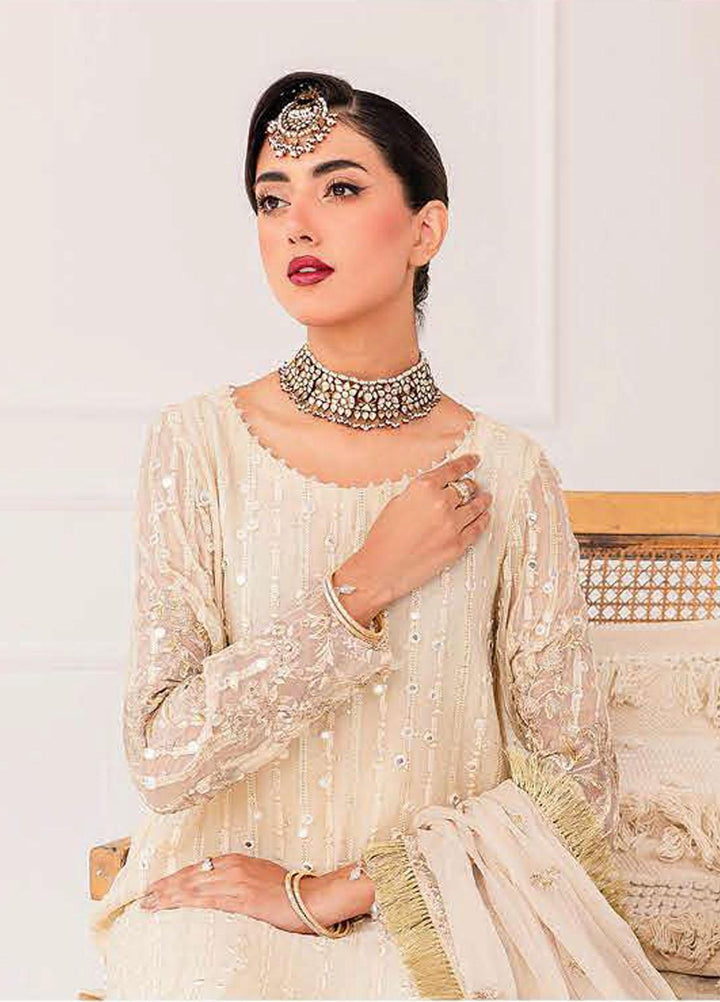 Zarposh By Charizma Embroidered Chiffon Suits Unstitched 3 Piece CRZ23ZP CZP3-07 - Formal Collection