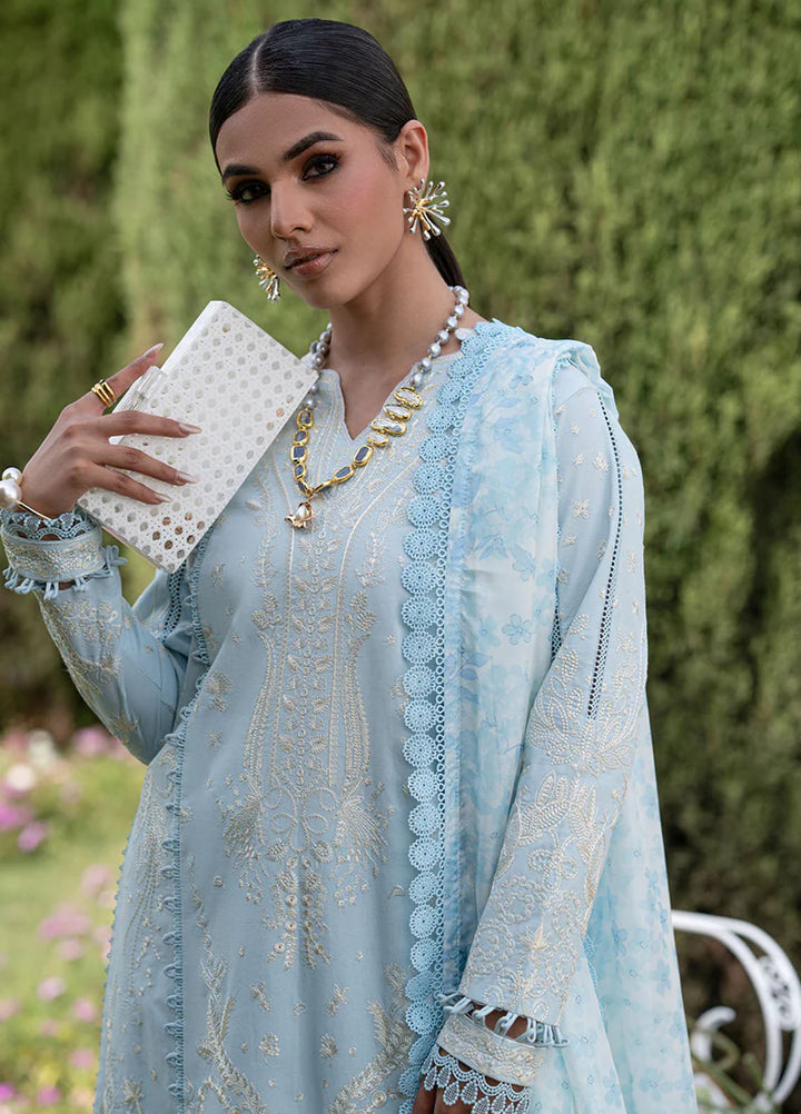 Zarposh  Embroidered Lawn 3 Piece Suit Aveline