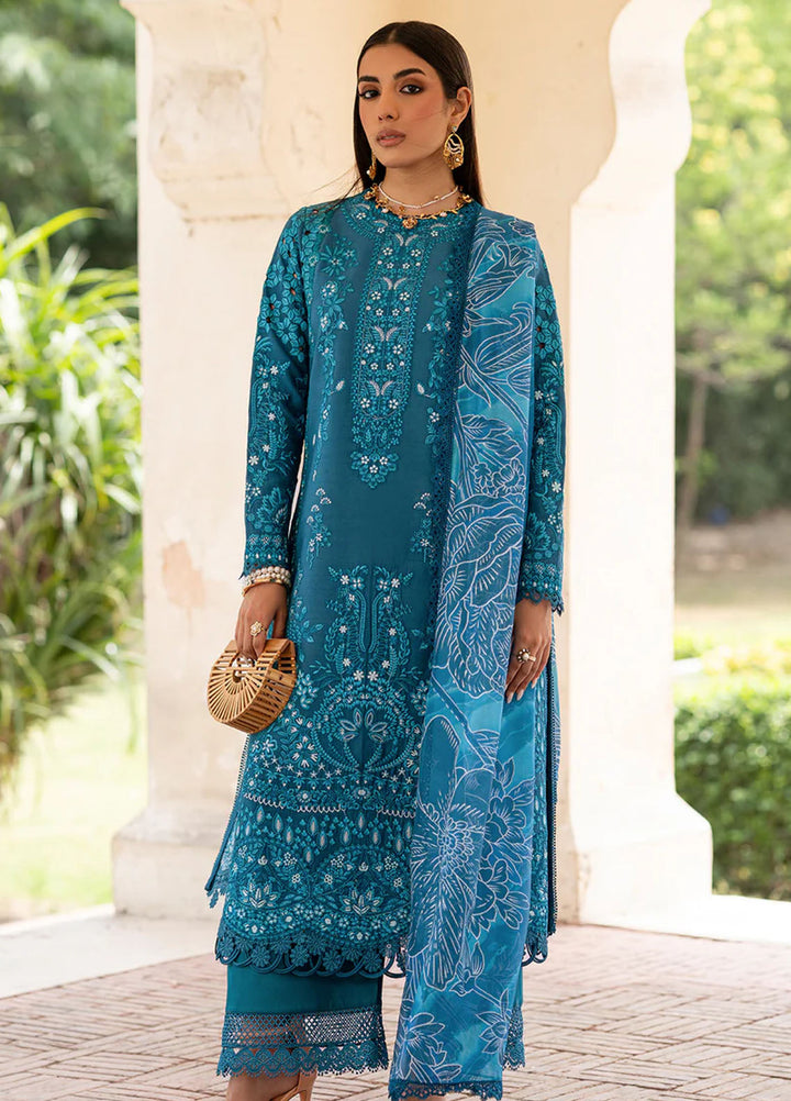 Zarposh  Embroidered Lawn 3 Piece Suit Sarvenia