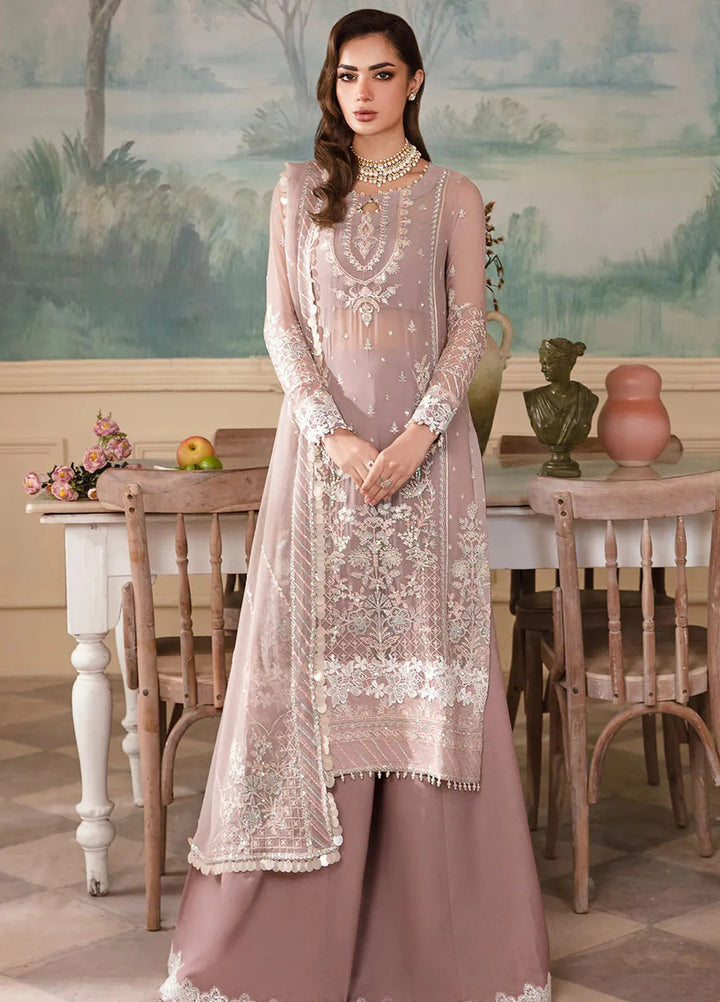 Zarposh Pret Embroidered Chiffon 3 Piece Suit Noori