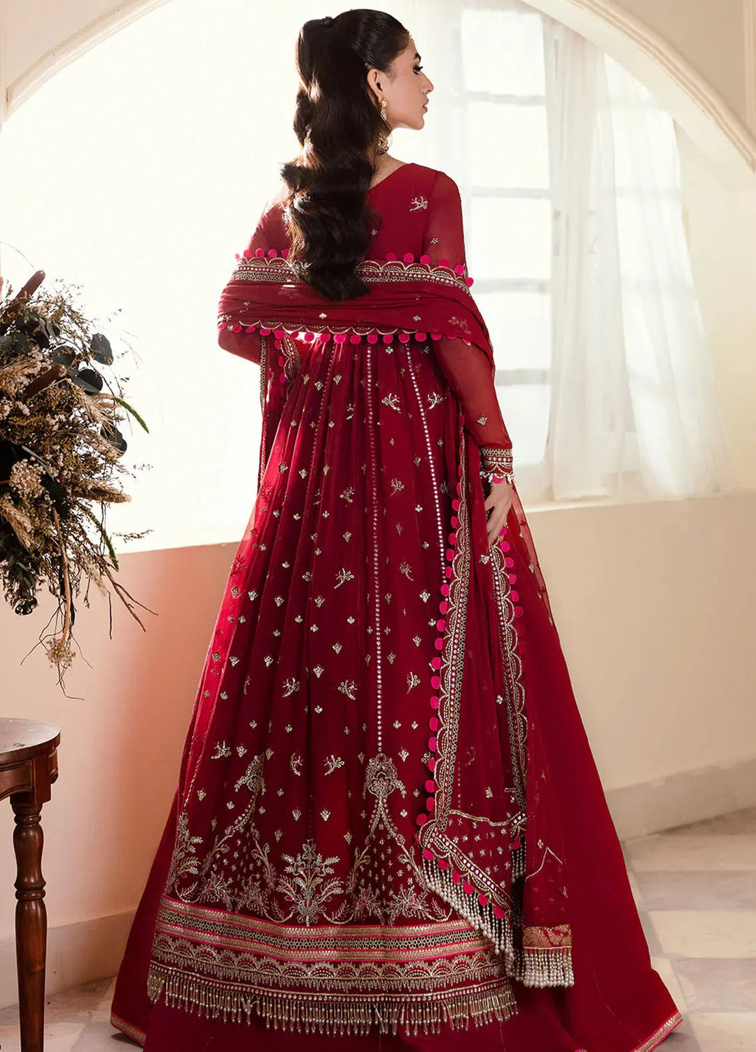 Zarposh Pret Embroidered Chiffon 3 Piece Suit Ulfat