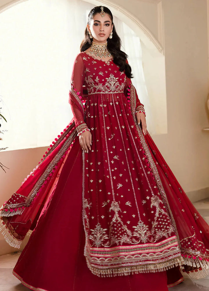 Zarposh Pret Embroidered Chiffon 3 Piece Suit Ulfat