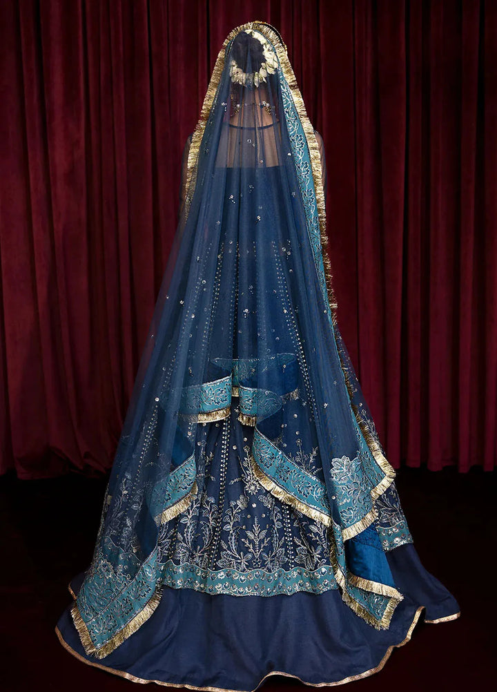 Embroidered Net 3 Piece Suit