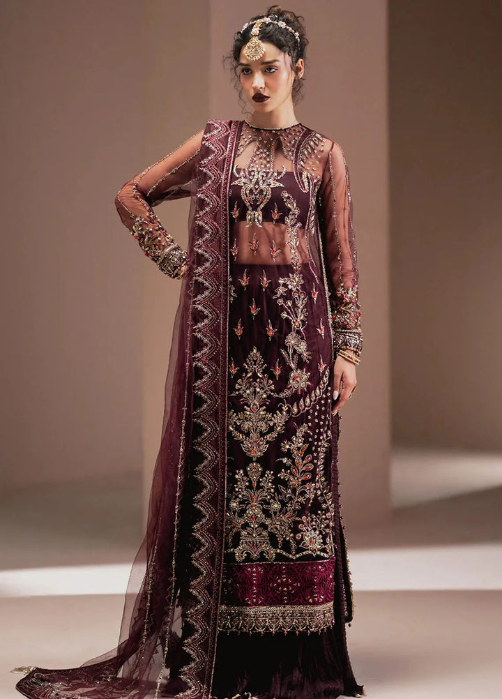 Zarposh Pret Embroidered Net 3 Piece Suit Nisa