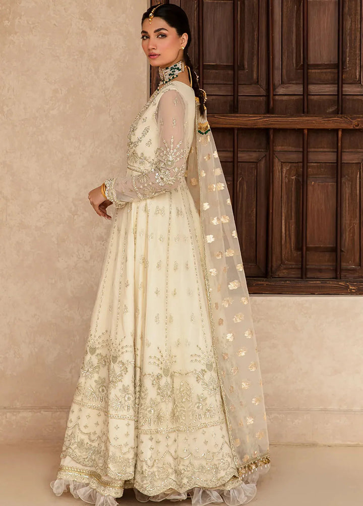 Zarposh Pret Embroidered Net 3 Piece Suit Raniya