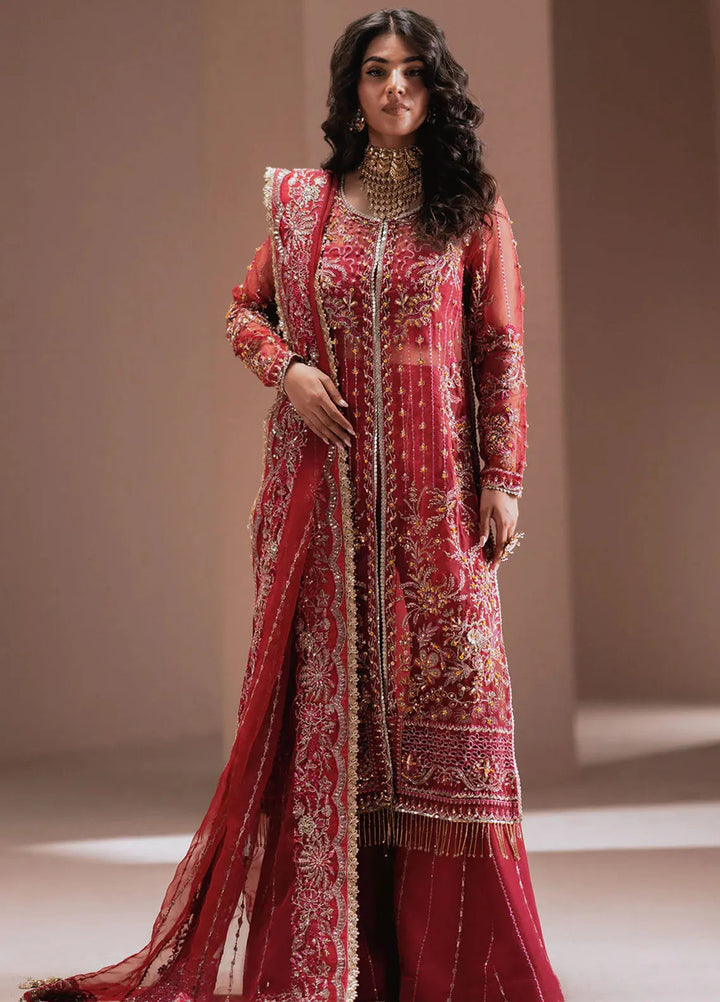 Zarposh Pret Embroidered Organza 3 Piece Suit Alaya