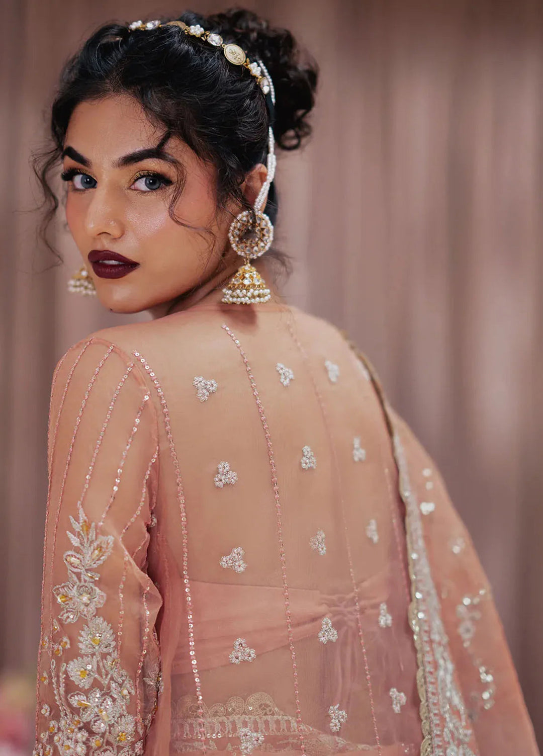 Zarposh Pret Embroidered Organza 3 Piece Suit Barkha