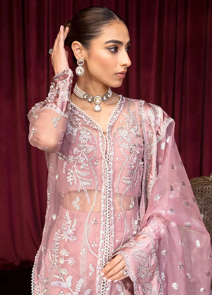 Embroidered Organza 3 Piece Suit