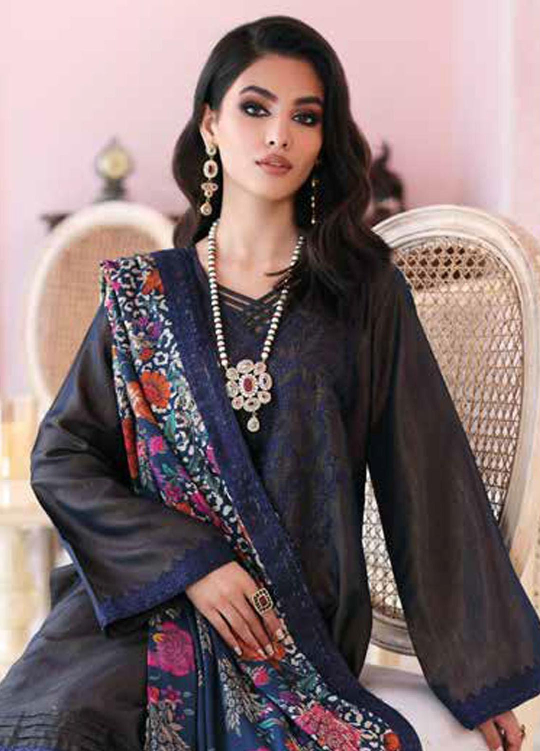 Zarq By Charizma Embroidered Missouri Suits Unstitched 3 Piece CRZ23ZQ CZW3-02 - Winter Collection