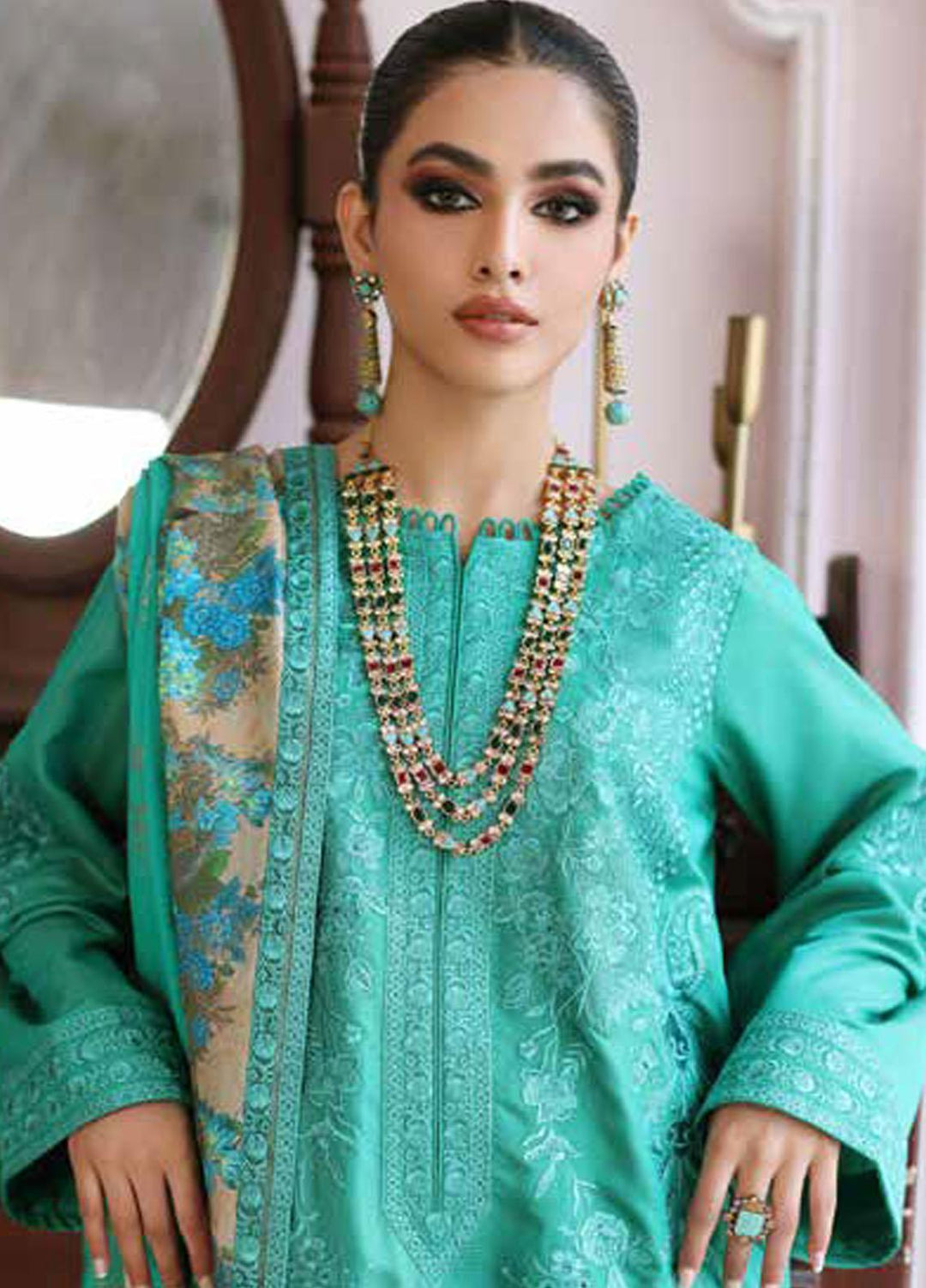Zarq By Charizma Embroidered Missouri Suits Unstitched 3 Piece CRZ23ZQ CZW3-05 - Winter Collection