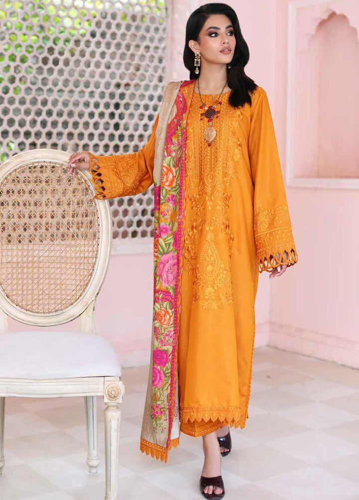 Zarq By Charizma Embroidered Missouri Suits Unstitched 3 Piece CRZ23ZQ CZW3-06 - Winter Collection