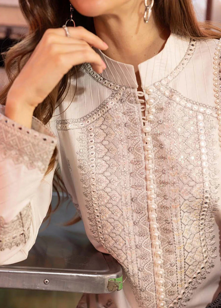 Zarqash Embroidered Lawn Suit Unstitched 3 Piece ZRQ25LL ZQLU 007 Sierra - Summer Collection