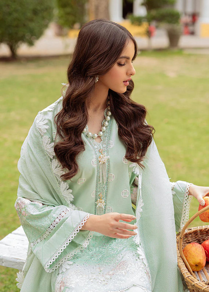 Tresor Luxe By Zarqash Embroidered  Suits Unstitched 3 Piece ZRQ23T ZQ 12B - Luxury Collection