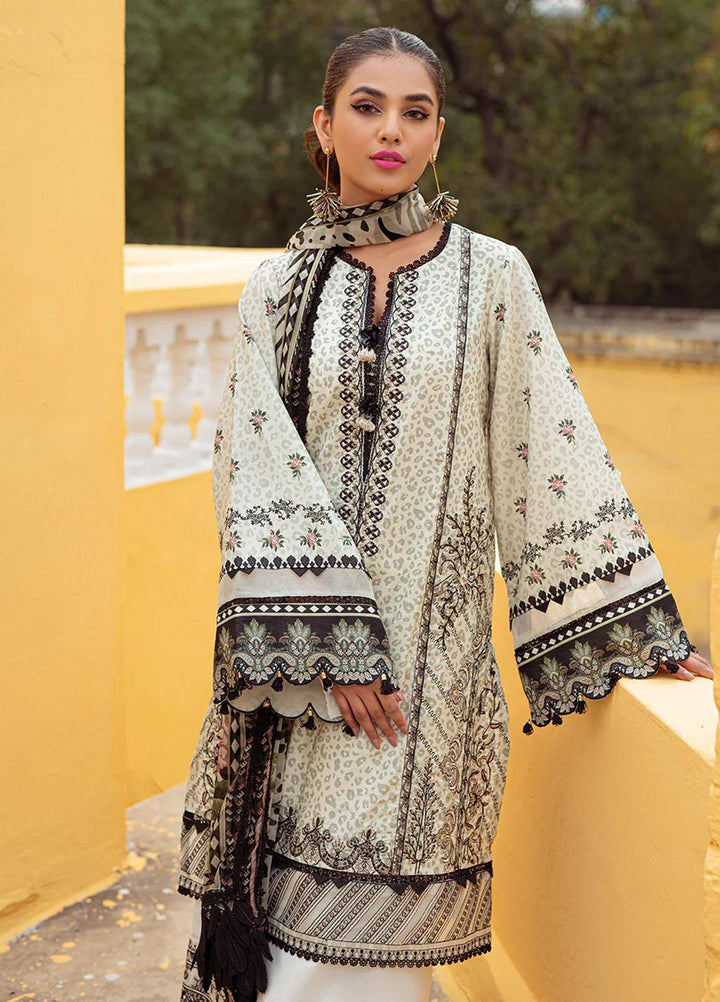 Tresor Luxe By Zarqash Embroidered  Suits Unstitched 3 Piece ZRQ23T ZQ 2B - Luxury Collection