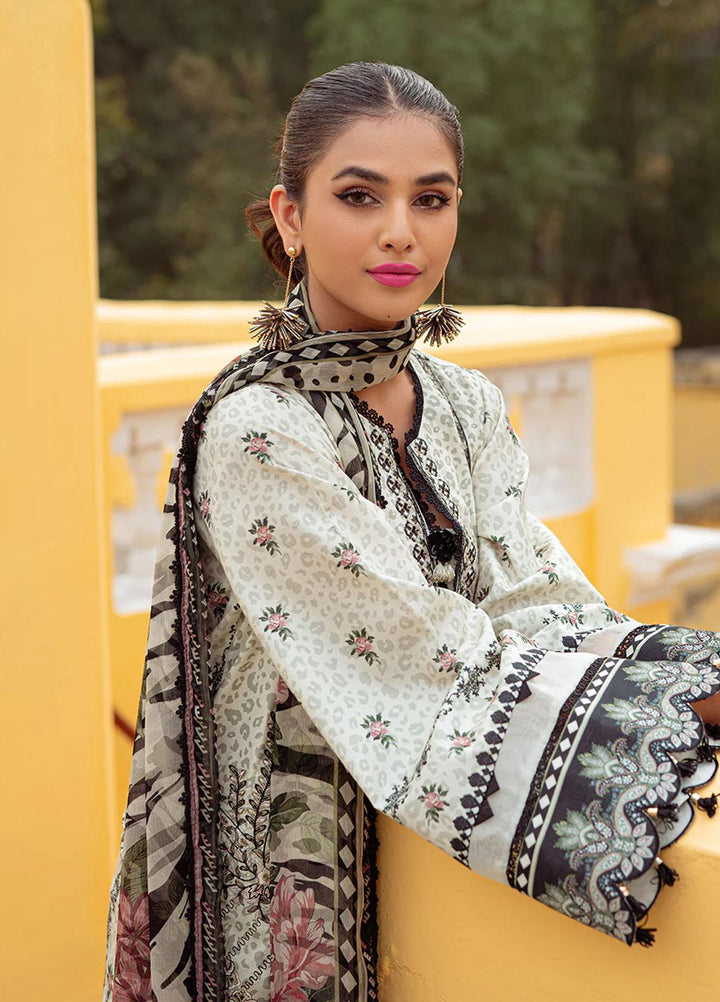 Tresor Luxe By Zarqash Embroidered  Suits Unstitched 3 Piece ZRQ23T ZQ 2B - Luxury Collection