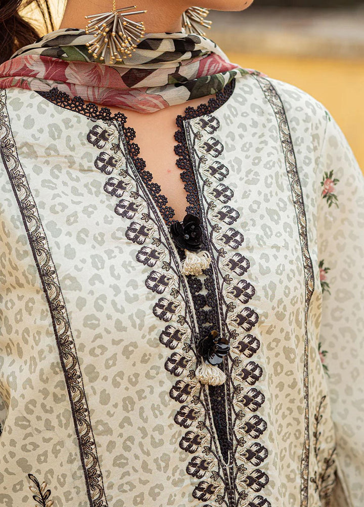 Tresor Luxe By Zarqash Embroidered  Suits Unstitched 3 Piece ZRQ23T ZQ 2B - Luxury Collection