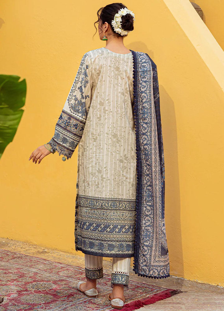 Tresor Luxe By Zarqash Embroidered  Suits Unstitched 3 Piece ZRQ23T ZQ 3B - Luxury Collection