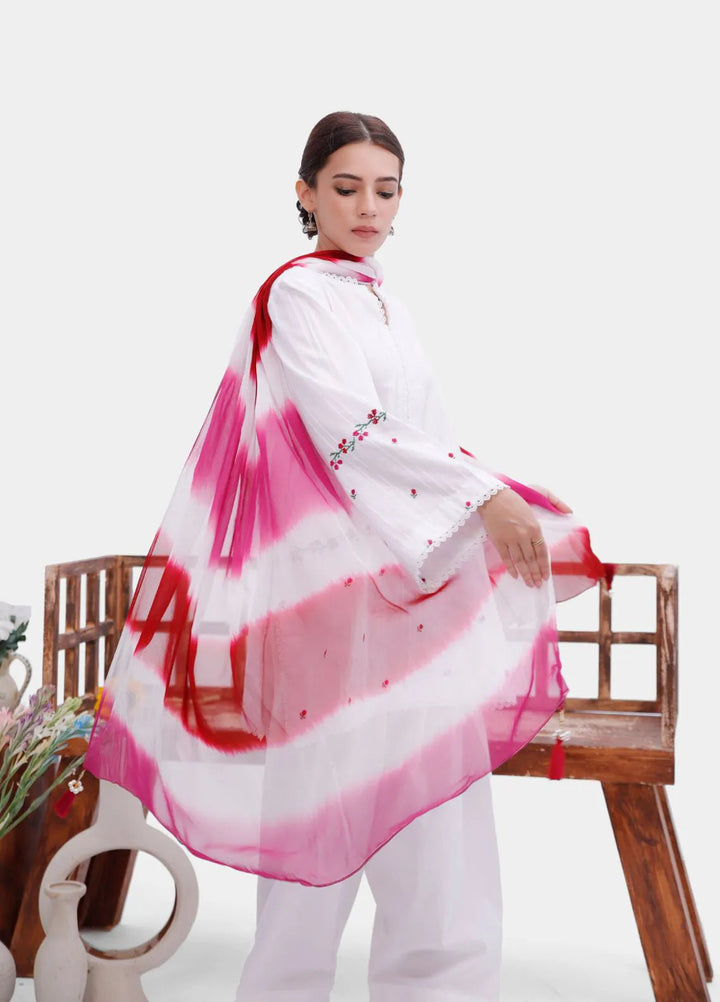 Zarqesh e Mah by Uhk Embroidered Cotton Suit Unstitched 2 Piece UHK24 ZS2113 - Festive Collection