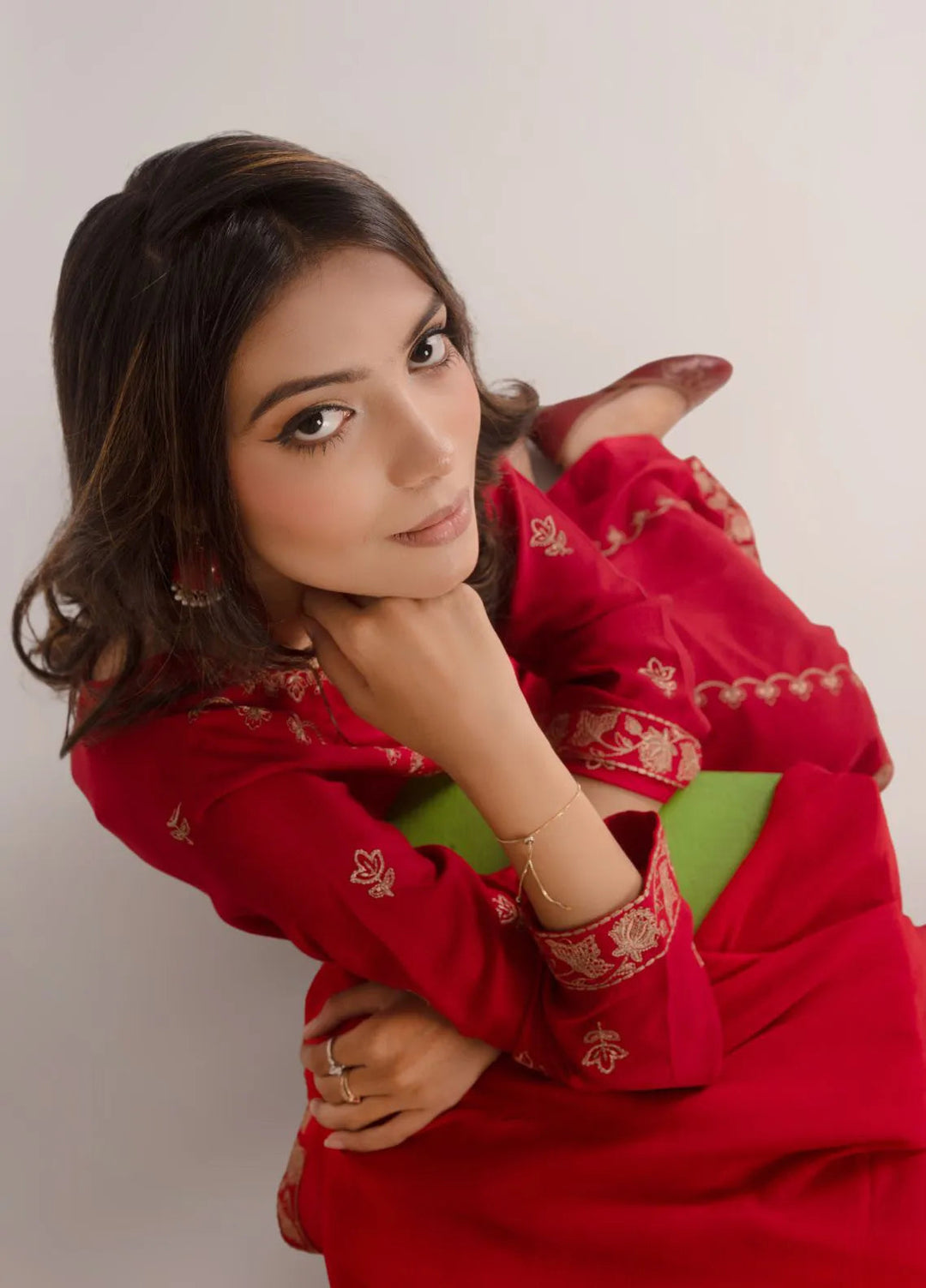 Zarqesh e Mah by Uhk Embroidered karandi Suit Unstitched 3 Piece UHK24 ZW1013 - Festive Collection