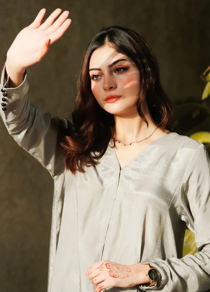 Zauk Pret Casual Cotton 3 Piece Suit Grey