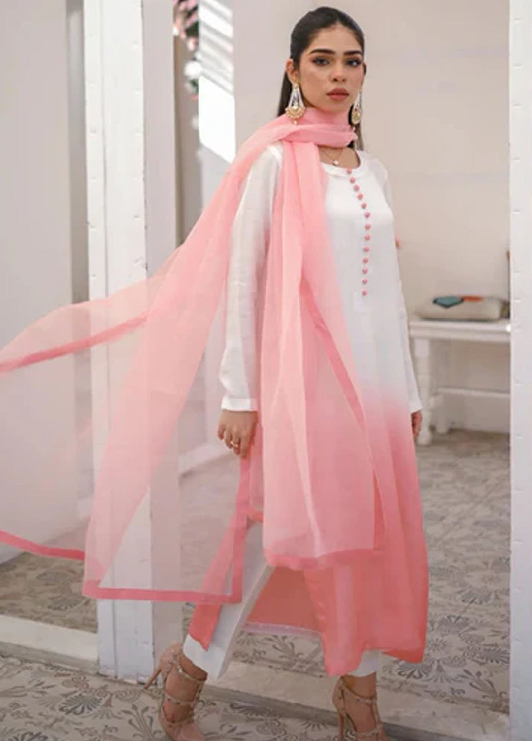 Zauk Pret Solids Raw Silk 3 Piece Tara