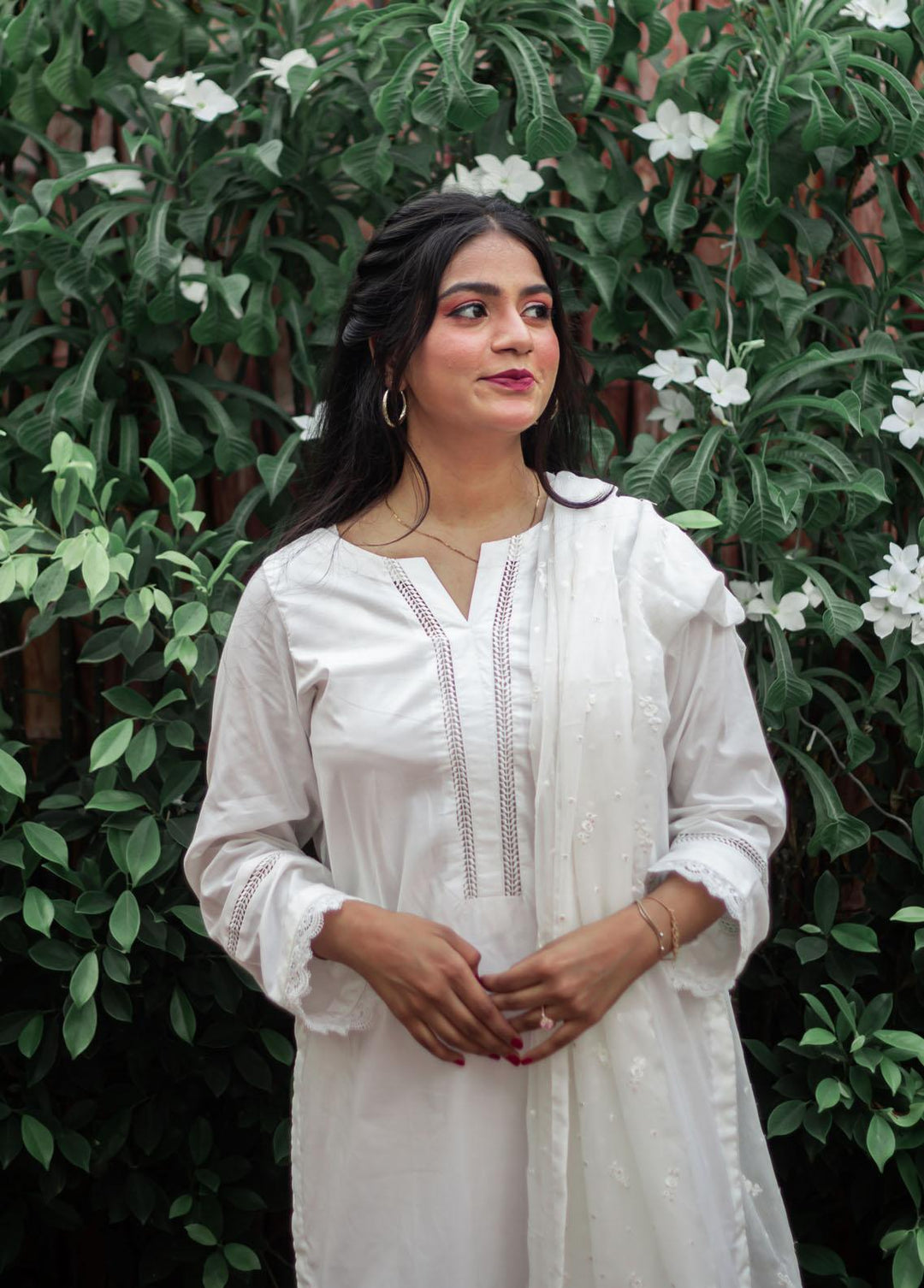 Zauk Pret Embroidered Cotton 3 Piece Suit ZK23F Pearl