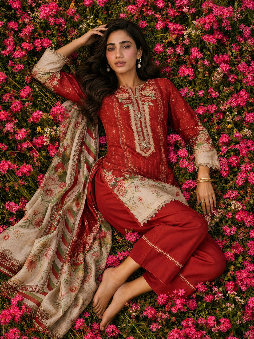 Zellbury Unstitched Printed Lawn 3 Piece Suit ZB26UCVII WUS26X31006 - Casual Collection