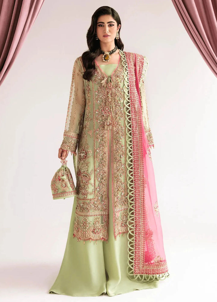 Zebaish by Fabiha Fatima Pret Embroidered 3 Piece Suit Esra