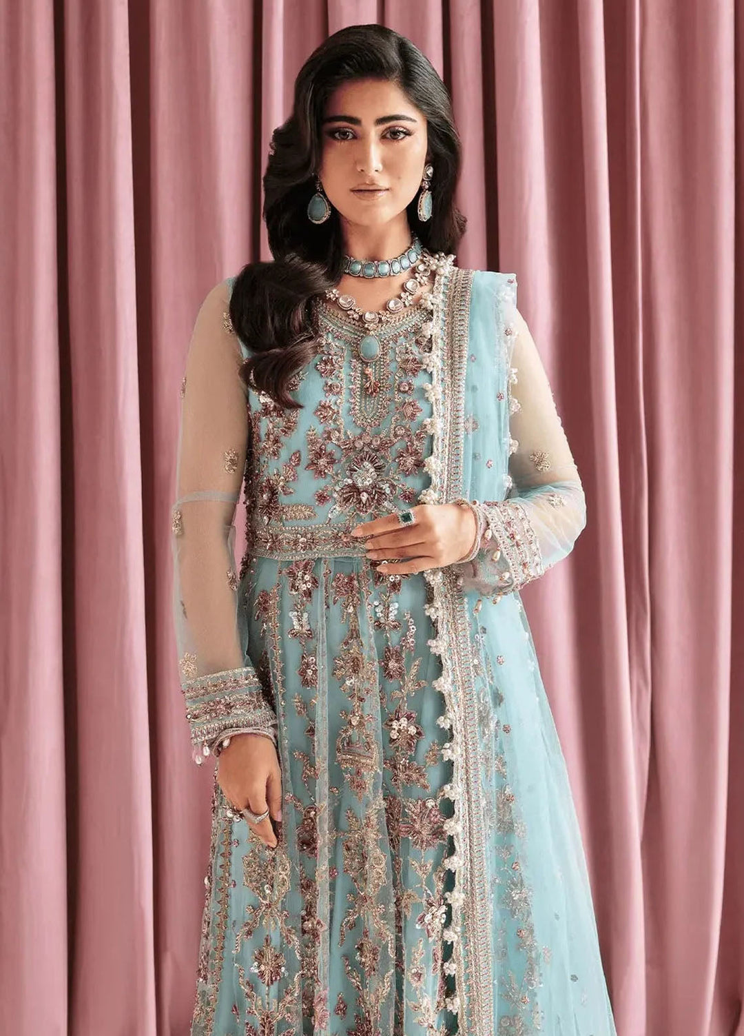 Zebaish by Fabiha Fatima Pret Embroidered 3 Piece Suit Laia