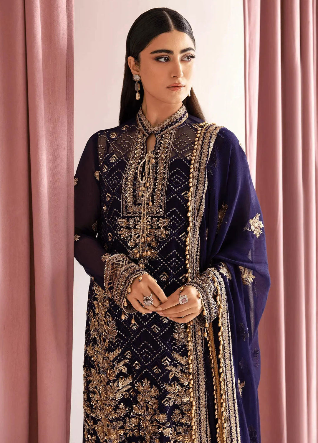 Zebaish by Fabiha Fatima Pret Embroidered 3 Piece Suit Safwa