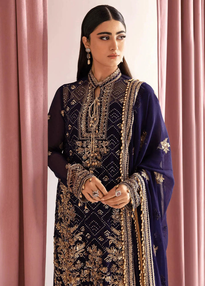 Zebaish by Fabiha Fatima Pret Embroidered 3 Piece Suit Safwa