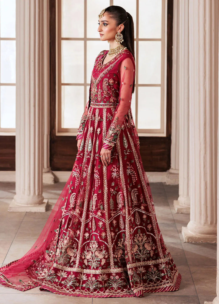 Zeenat by Zebtan Embroidered Net Suits Unstitched 3 Piece ZBT24Z ZN 05 Bahar - Formals Collection