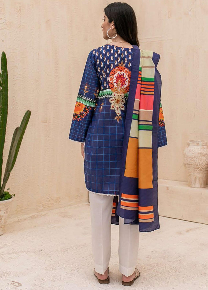 Zellbury Printed Cambric Suits Unstitched 2 Piece ZL21CB WUC21X20014 - Winter Collection