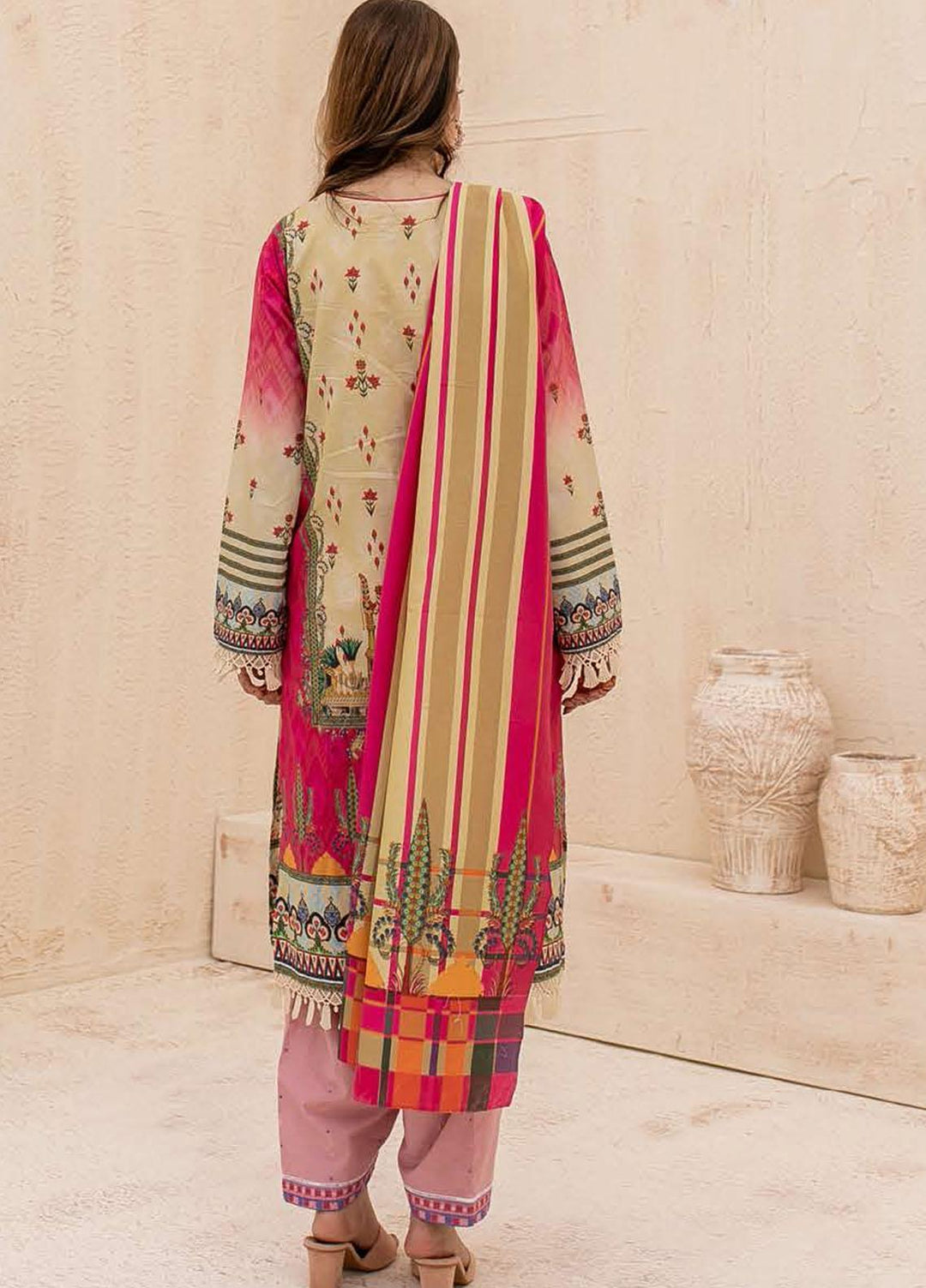 Zellbury Printed Cambric Suits Unstitched 2 Piece ZL21CB WUC21X20015 - Winter Collection