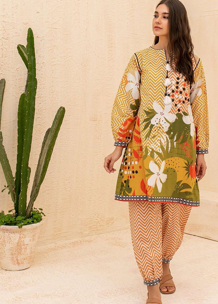 Zellbury Printed Cambric Suits Unstitched 2 Piece ZL21CB WUC21X20007 - Winter Collection