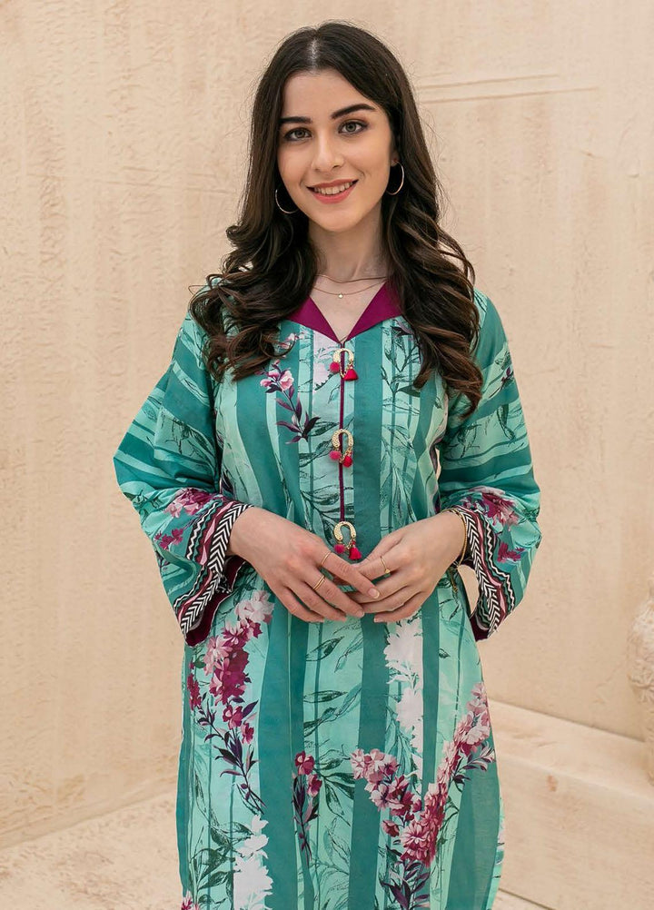 Zellbury Printed Cambric Suits Unstitched 2 Piece ZL21CB WUC21X20009 - Winter Collection