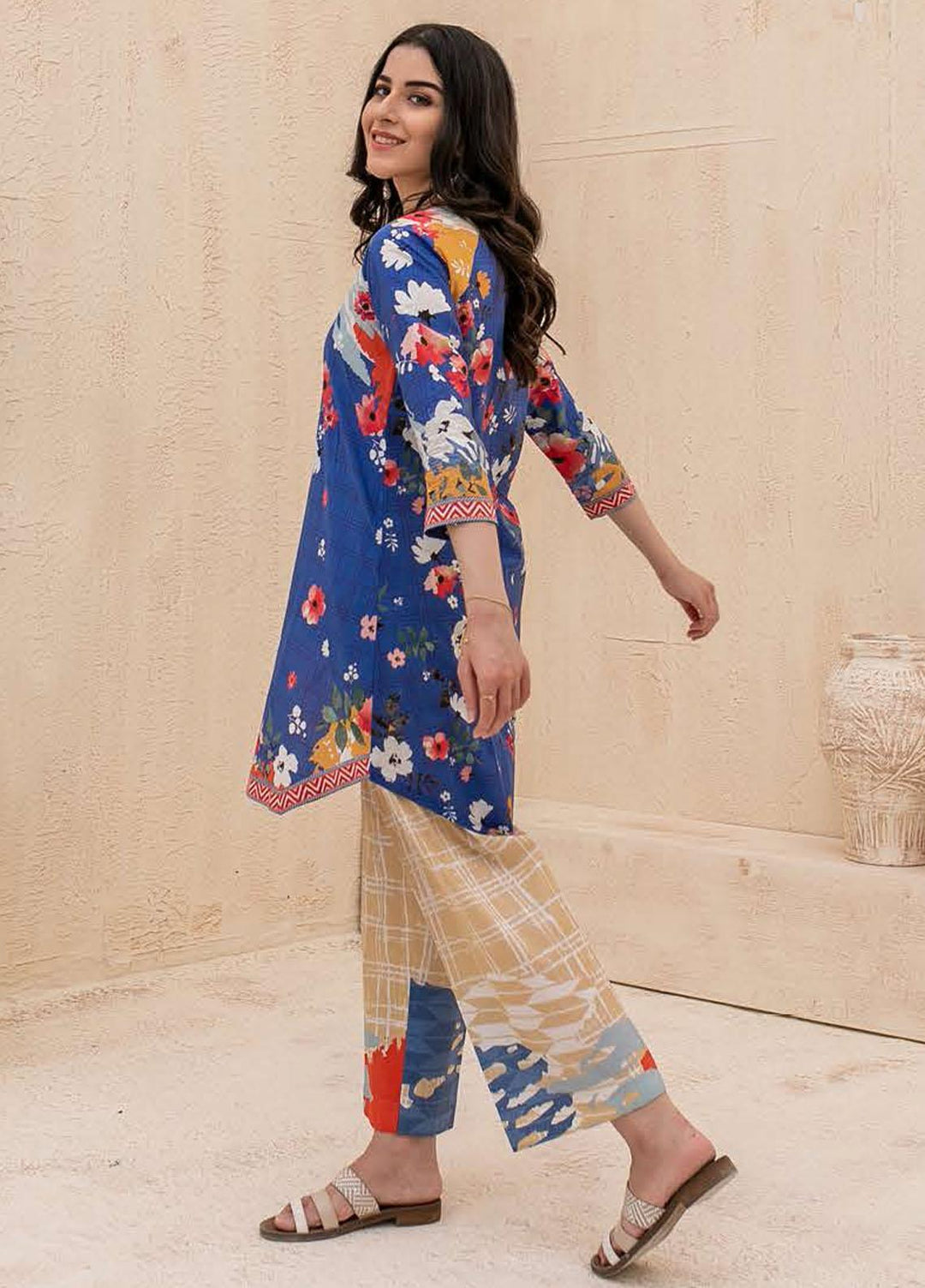 Zellbury Printed Cambric Suits Unstitched 2 Piece ZL21CB WUC21X20010 - Winter Collection